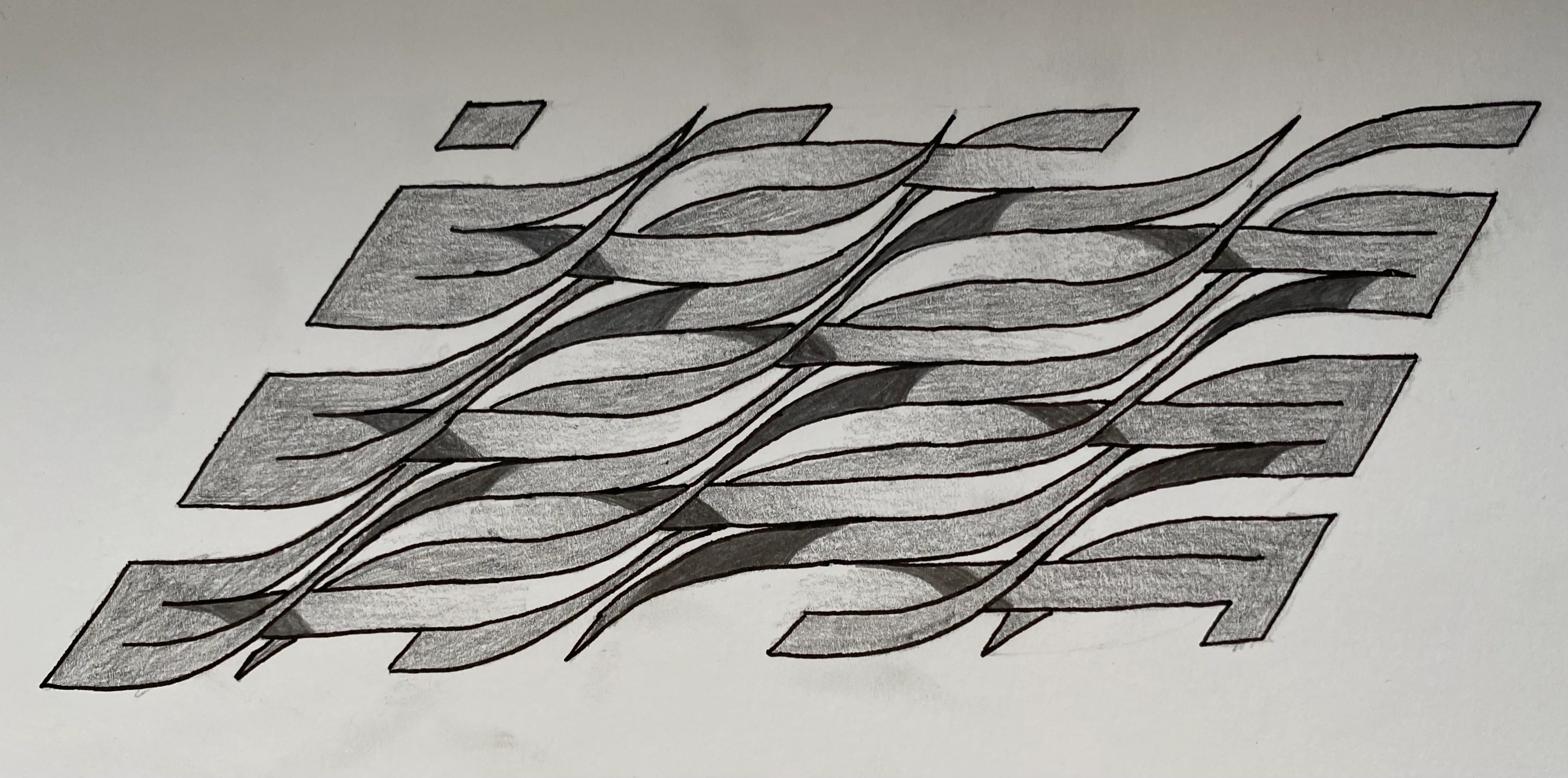 &#x27;Wave Plane One&#x27; art piece by Daniel Sosebee